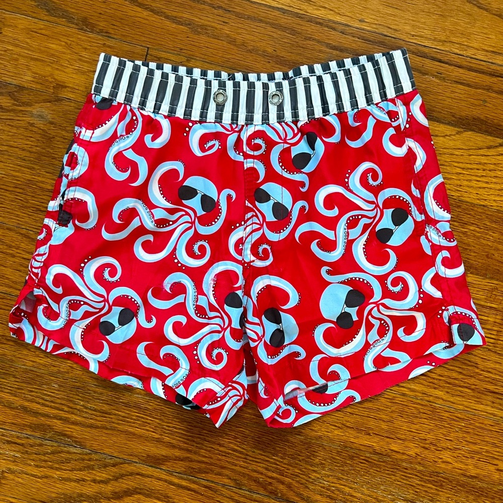 Snapper Rock Octopus Swim Shorts Size 3